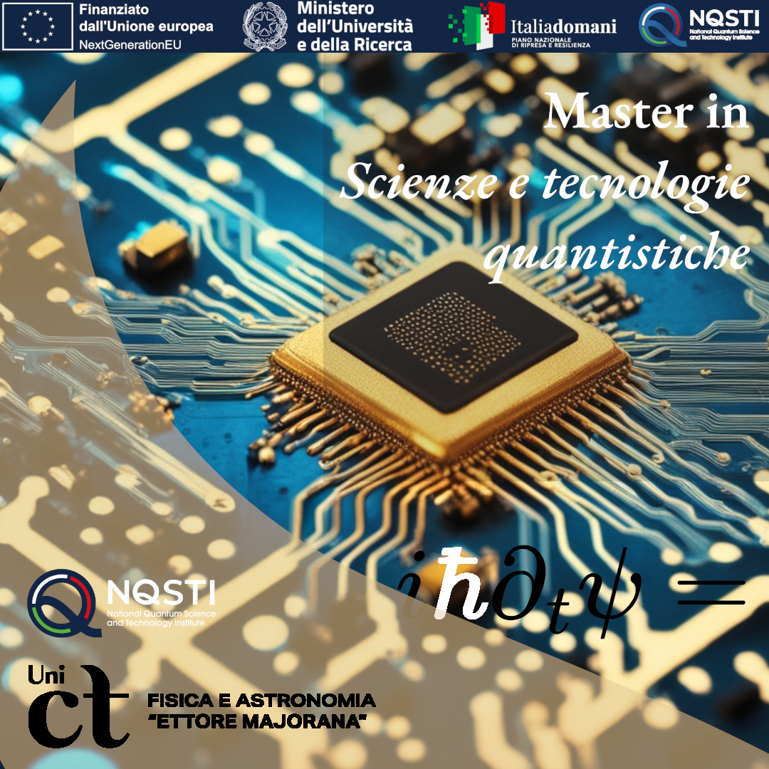 Master in Scienze e tecnologie quantistiche