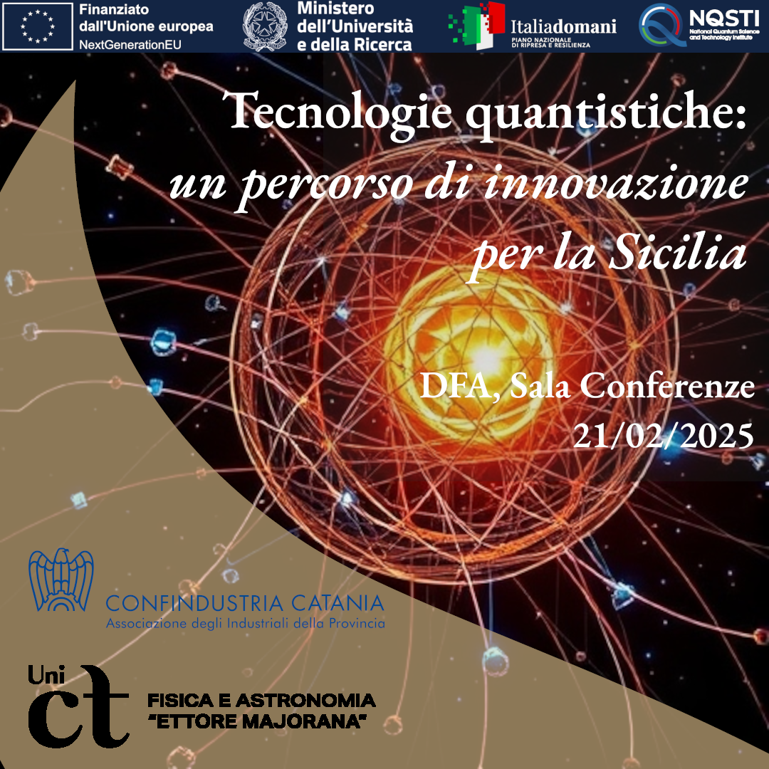 Tecnologie quantistiche: un percorso di innovazione per la Sicilia